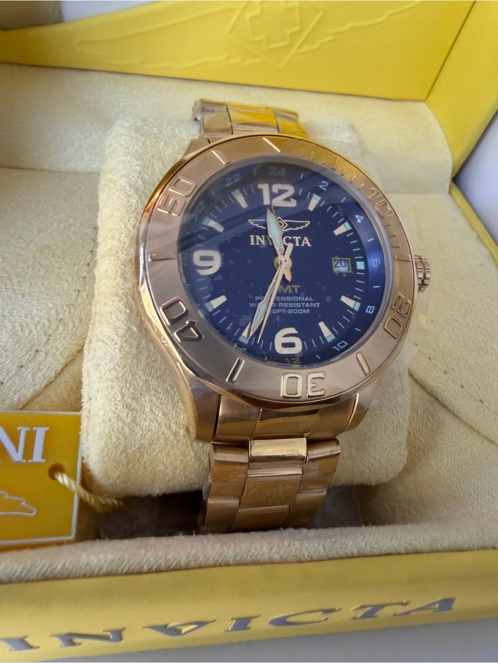 Watch in box
